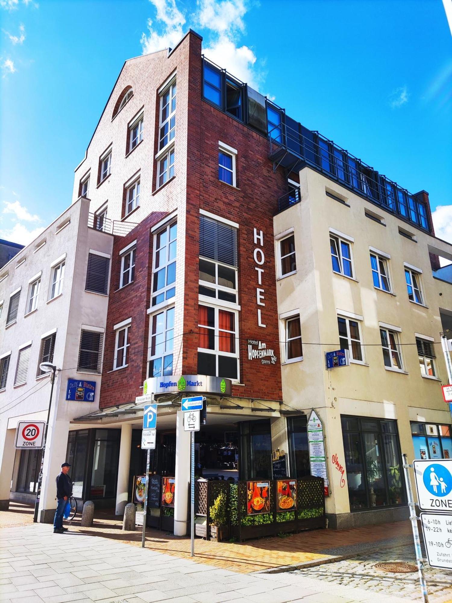 Hotel Am Hopfenmarkt Rostock Exterior photo
